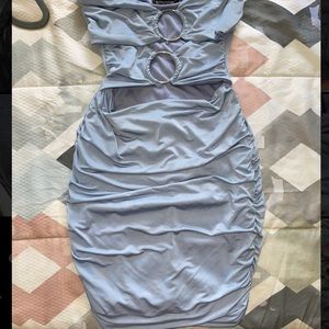 Blue Bodycon Dress